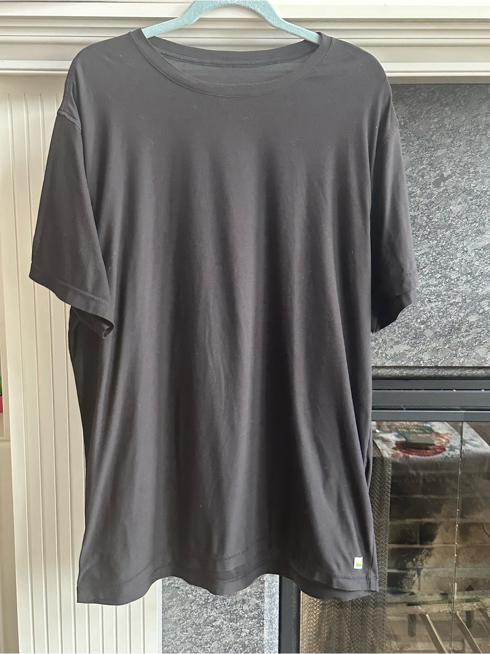 Vuori Black Short Sleeve Crew Tee